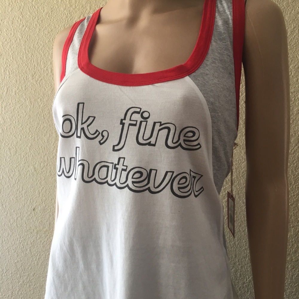 NWT Mossimo Supply Co White Muscle Tank Top